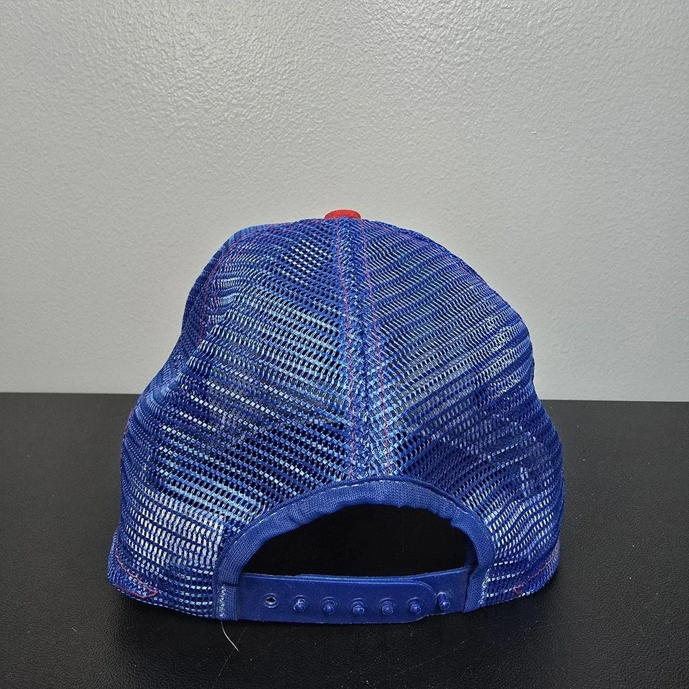 Vintage Philadelphia 76ers Hat Cap Snap Back Mens Multi Color Basketball 80s USA